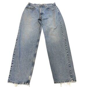 Vintage Y2K Gap Baggy Jeans Mens 34x34 Utility Workwear Loose Relaxed Distressed
